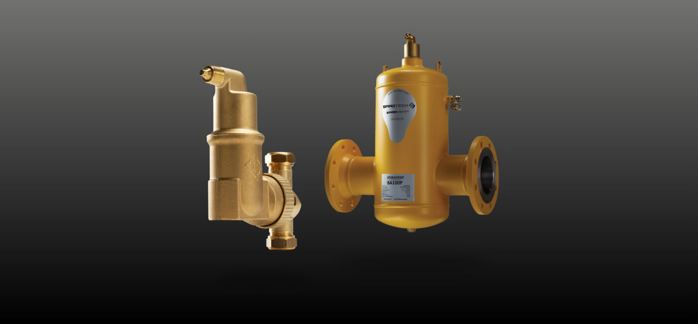 SpiroVent - Luchtafscheiders