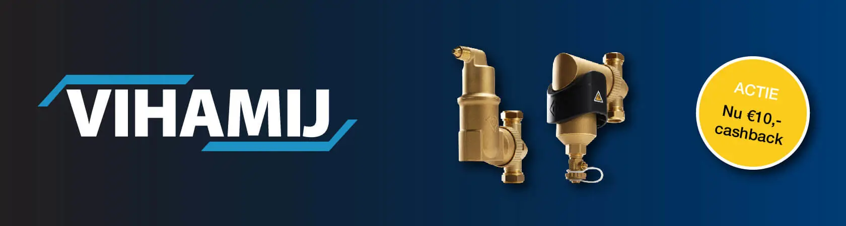 Cashback actie Vihamij & Spirotech