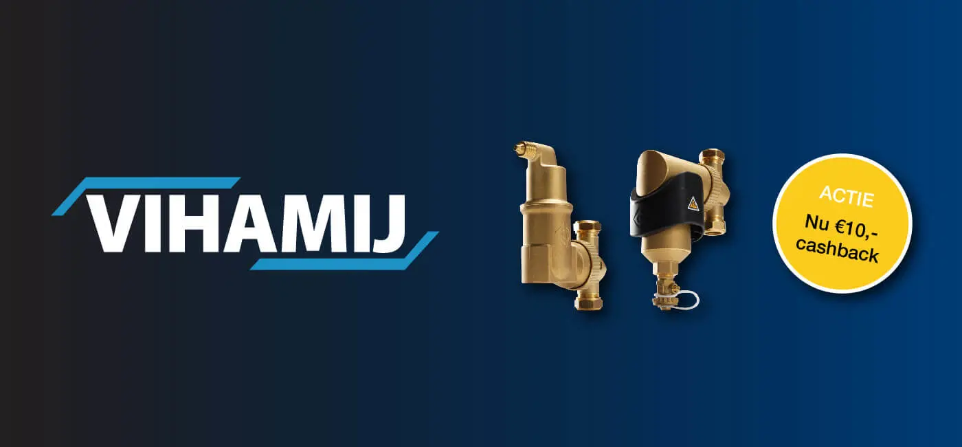 Cashback actie Vihamij & Spirotech